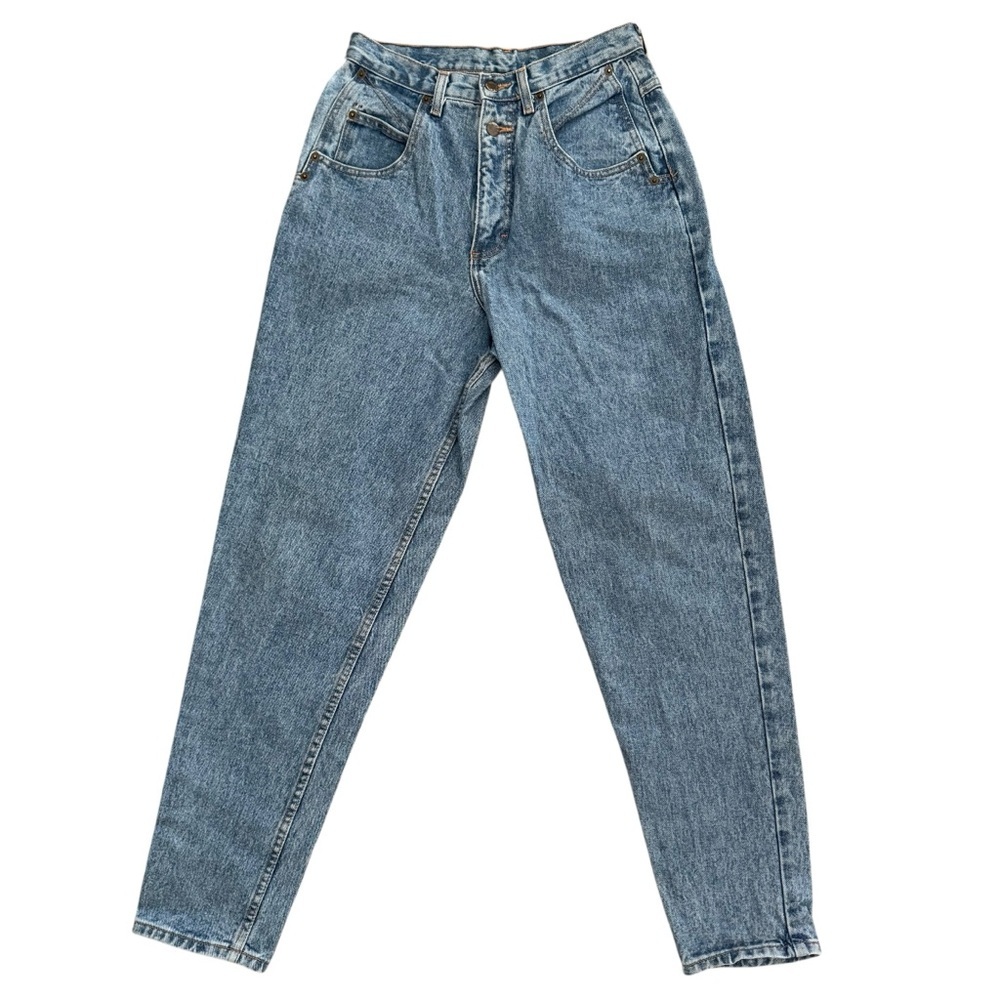 Vintage 80s Stefano Mom Jeans Jeans Size 12 High Rise Straight Tiny Waist 28X31